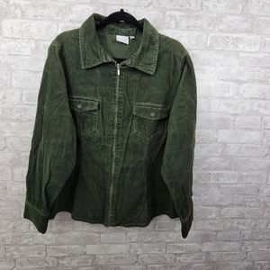 Sonoma corduroy jacket women's 1X